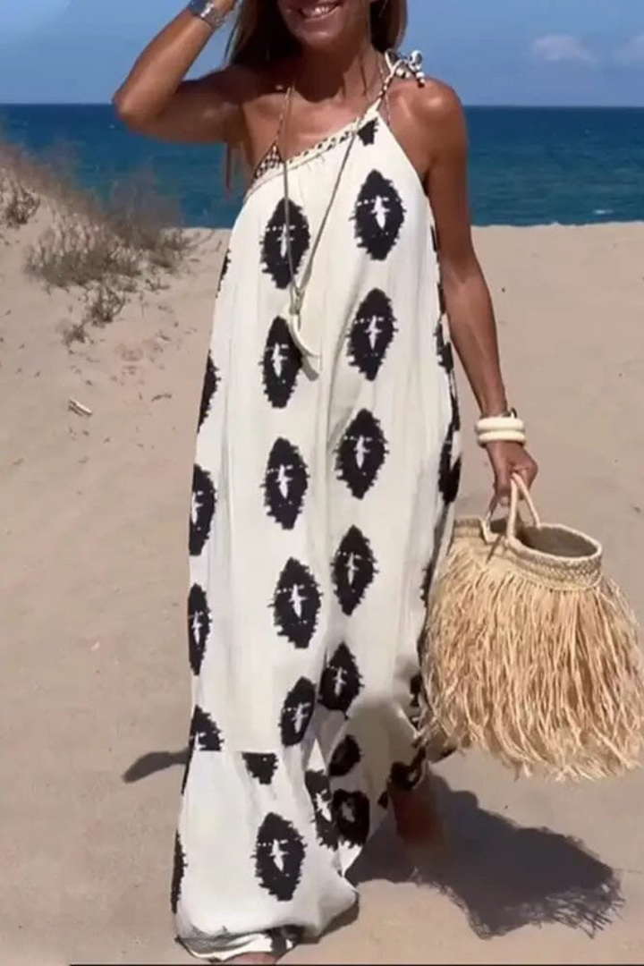 Valerie One-Shoulder Maxi Dress