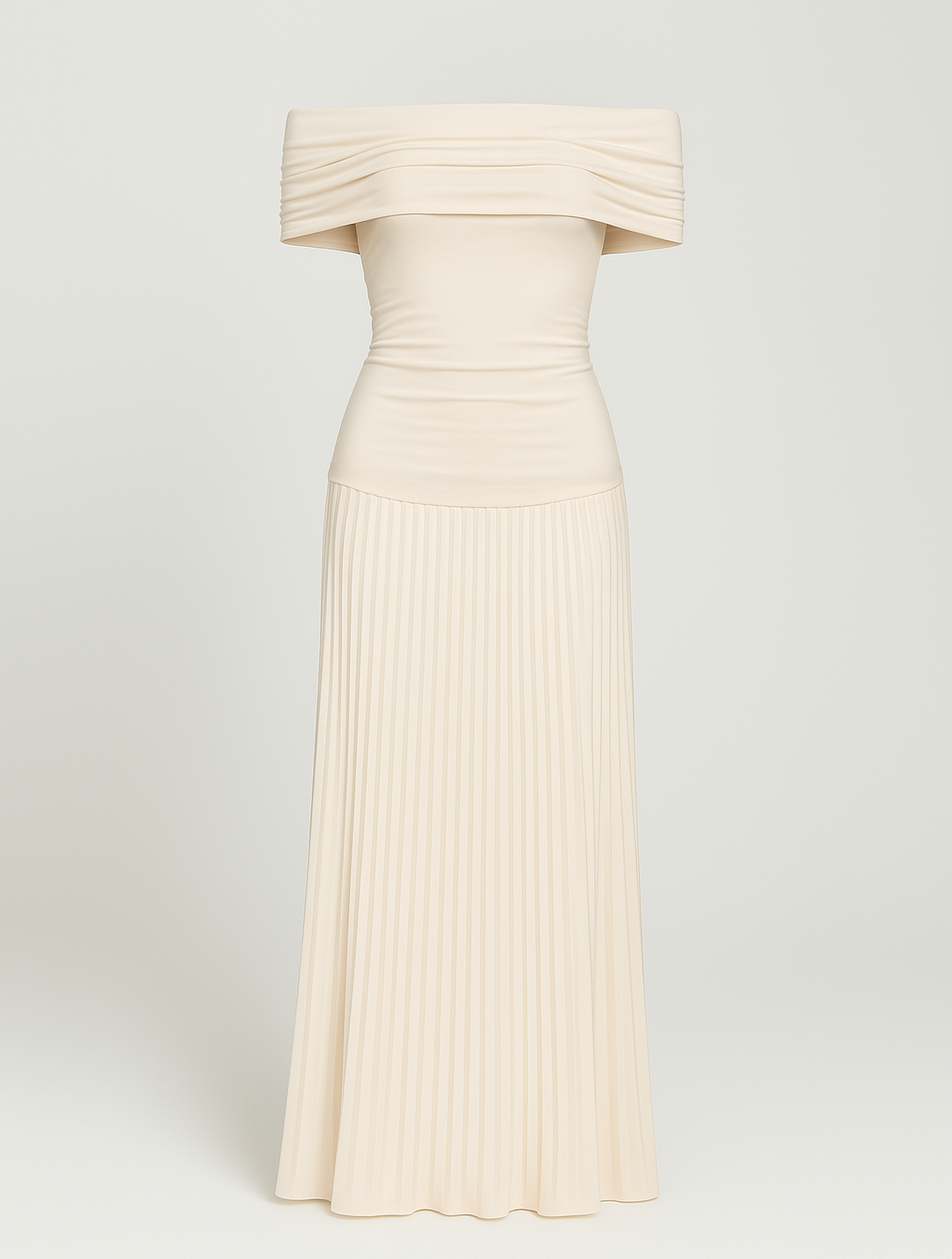 Bella | Women's Pleated Wedding Guest Maxi Dress
