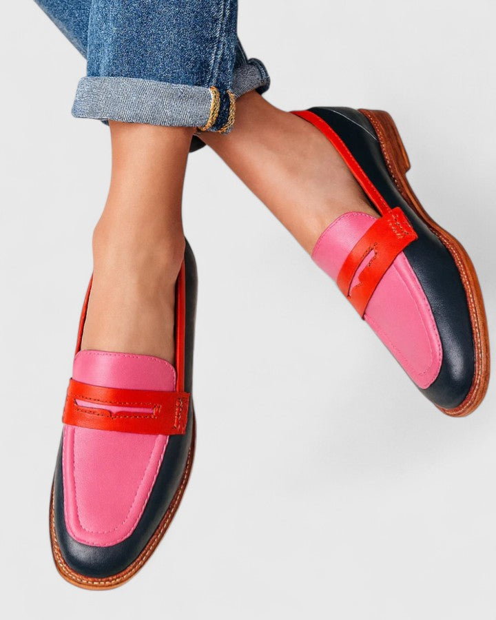 Janelle | Women Elegant Pink Loafers