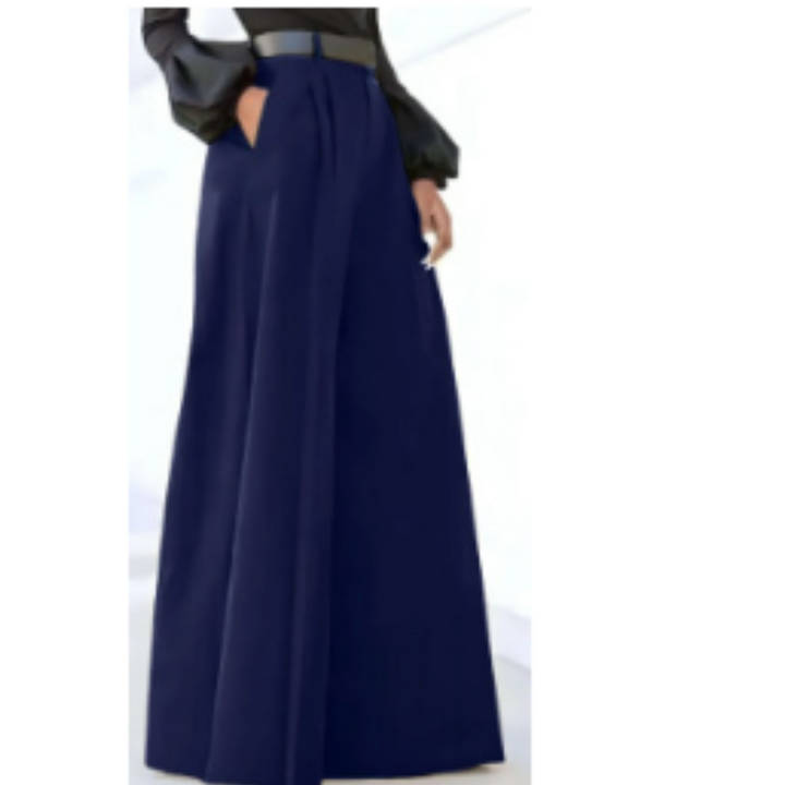 Malachi | Women’s Wide-Leg Trouser with High-Waisted and Pleats