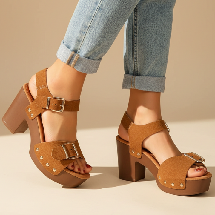 Beverly Orthopedic Summer Heel Sandals