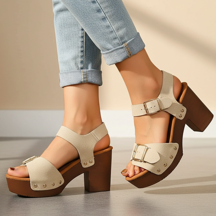 Beverly Orthopedic Summer Heel Sandals