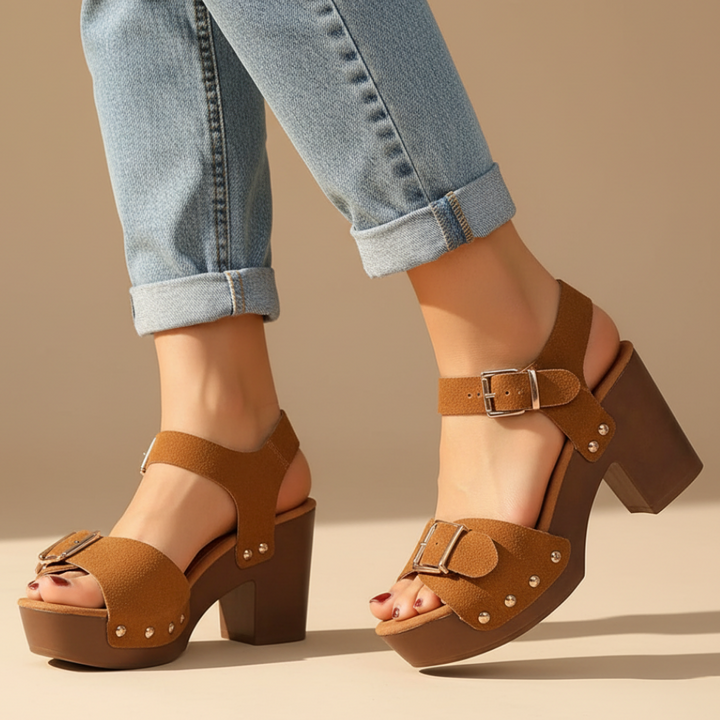 Beverly Orthopedic Summer Heel Sandals