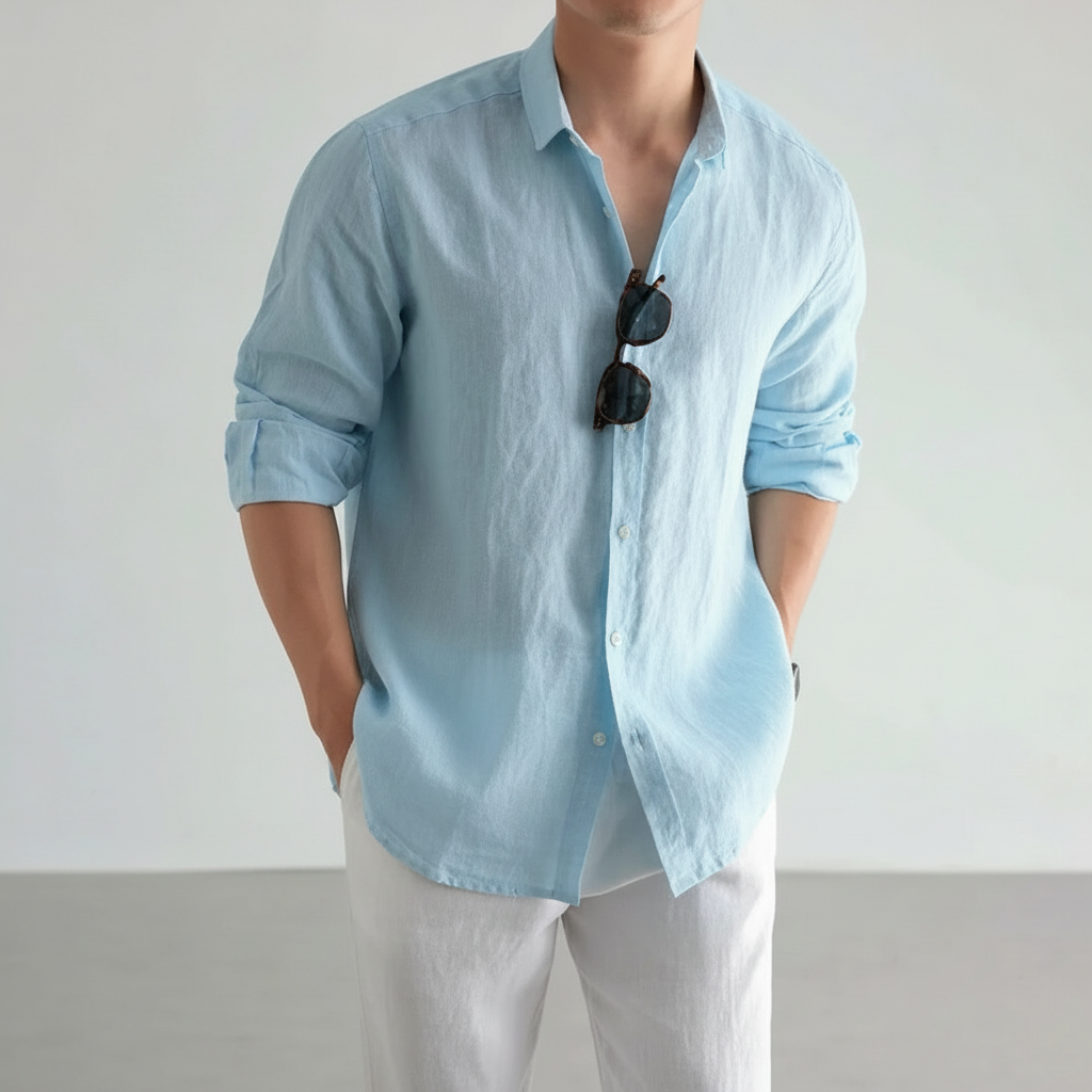 Jacob - Men's Breeze Premium Linen Shirt
