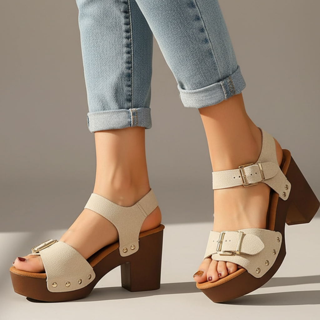 Beverly Orthopedic Summer Heel Sandals