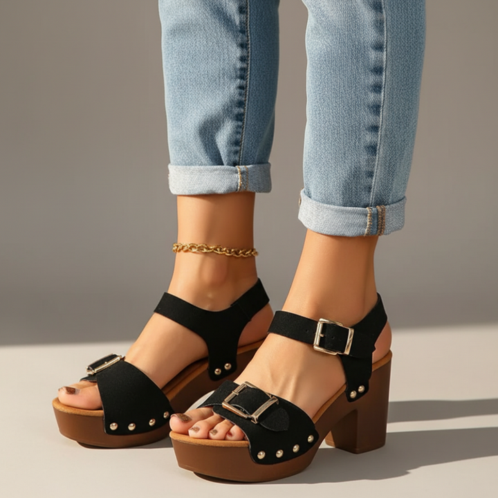 Beverly Orthopedic Summer Heel Sandals