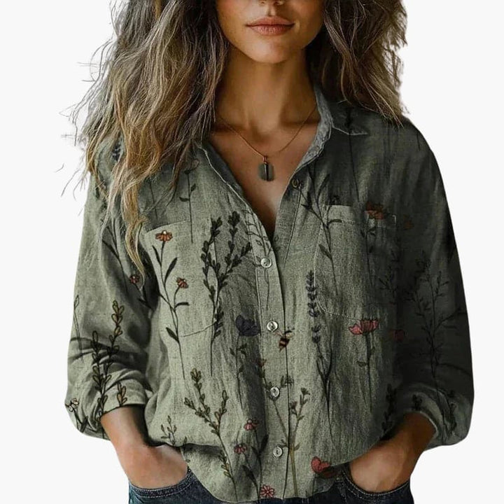 Mimi - Women’s Classic Collared Shirt