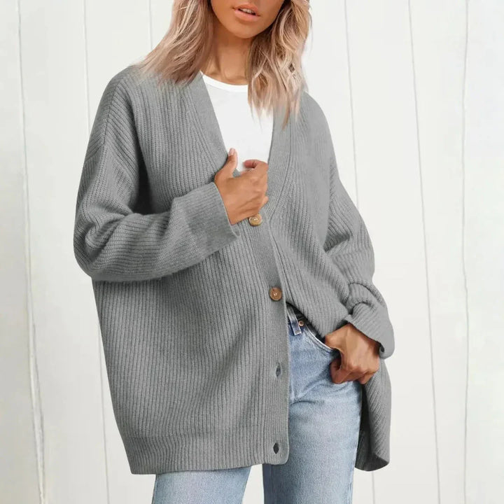 Olivia - Cozy Women's Button-Front Cardigan