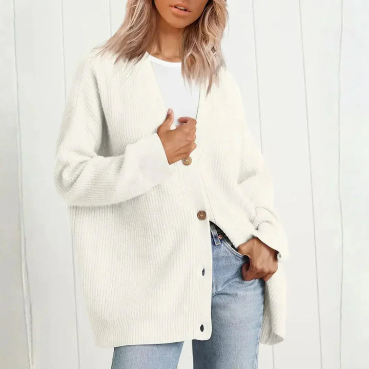Olivia - Cozy Women's Button-Front Cardigan
