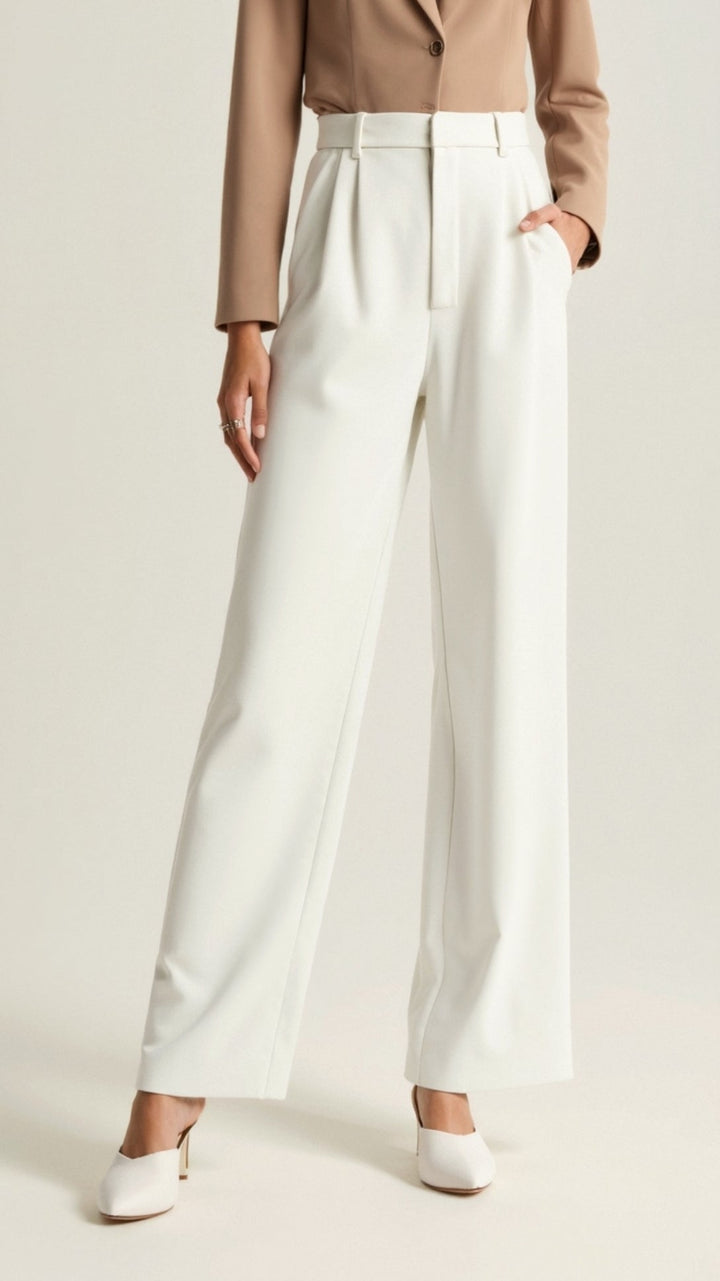 Jasmine | Women’s Spring High-Waist Wide-Leg Pants