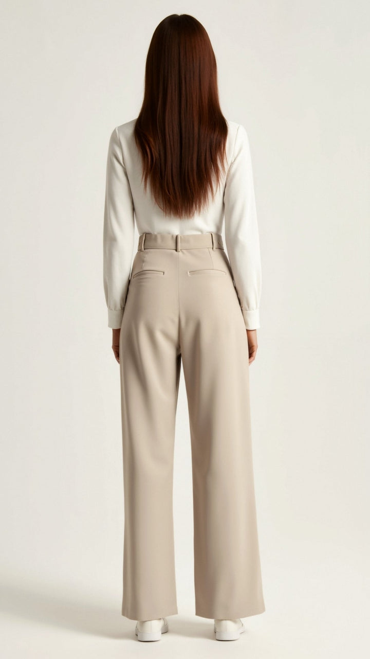 Jasmine | Women’s Spring High-Waist Wide-Leg Pants