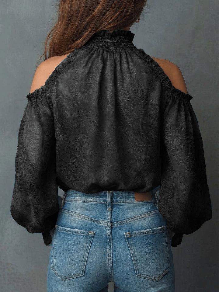 Lena - Women's Chic Boho Off Shoulder Blouse Top