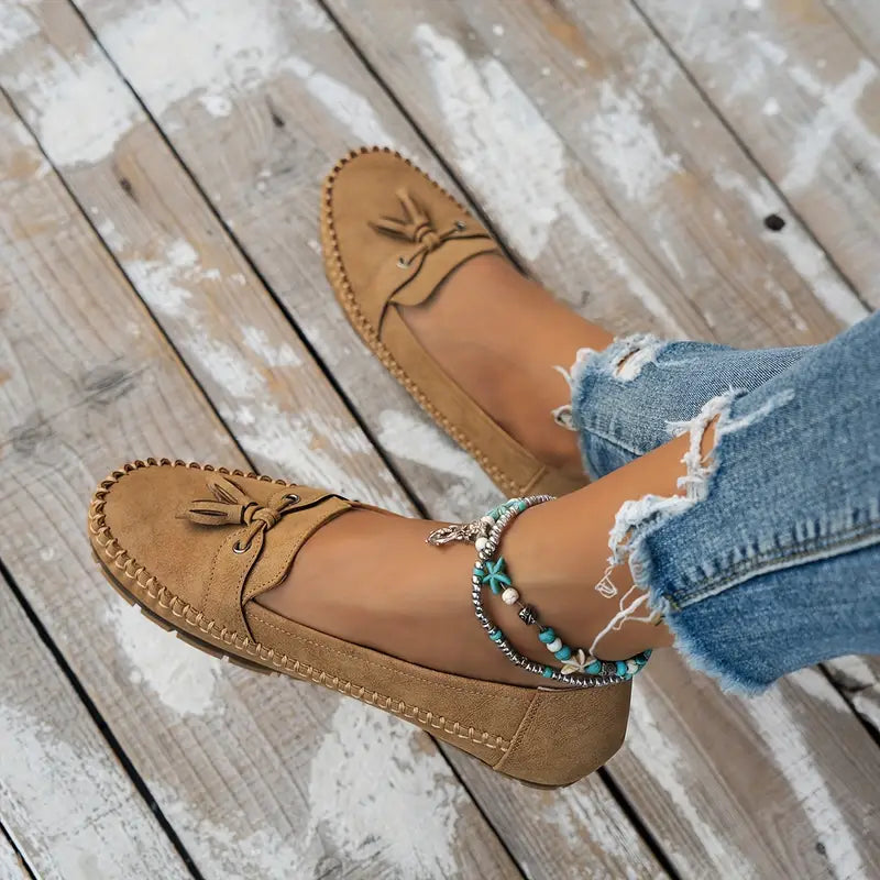 Becky | Soft and Comfortable Slip-On Loafers