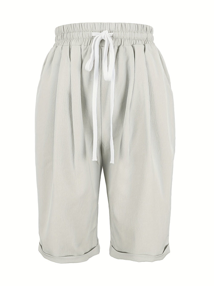 Women's Shorts | Pull-On Straight Leg Cropped