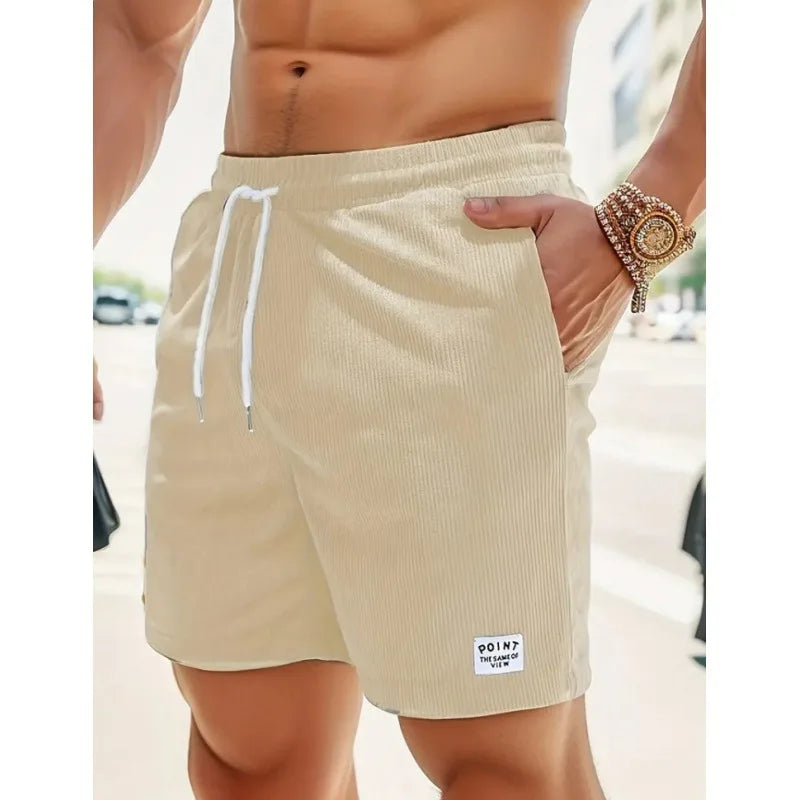 Alex | Men's Light Summer Drawstring Shorts