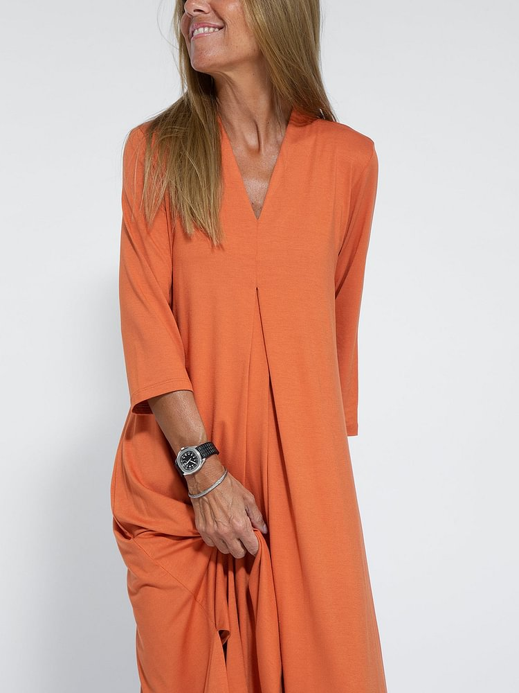 Elisa V-neck Dress