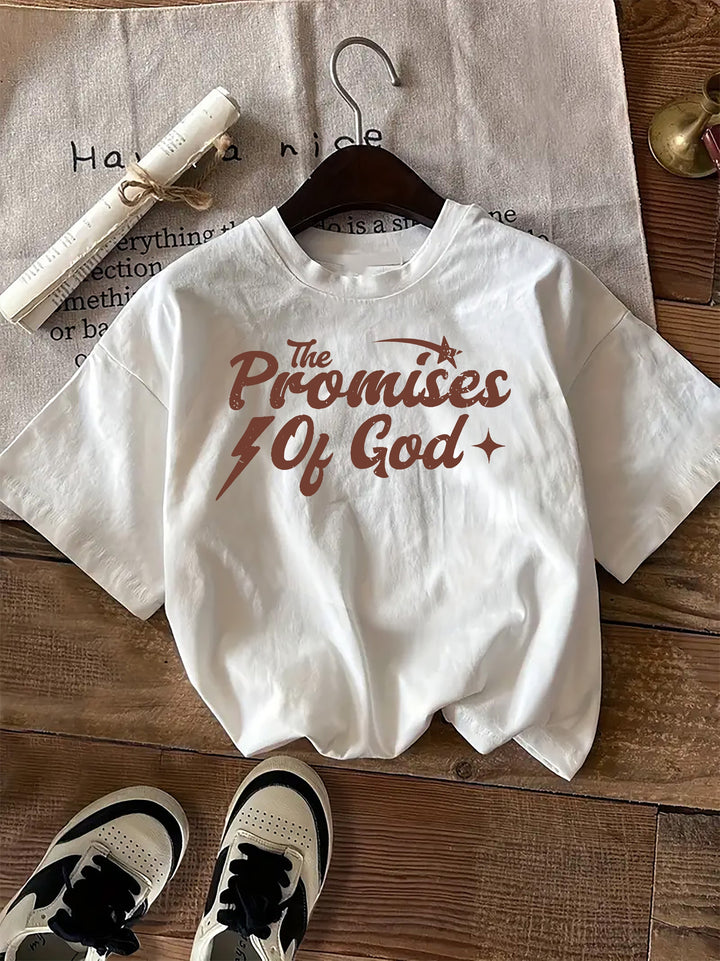 Faith - Women's Graphic Tee Crew Neck Casual Top