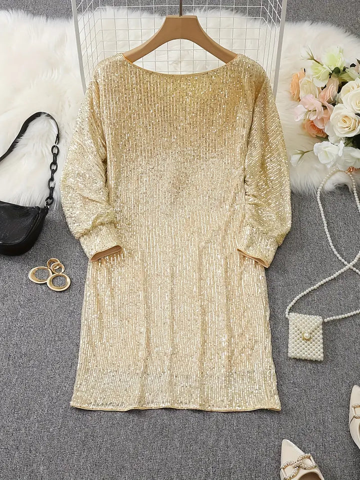 Aria - Chic Sequin Cocktail Dress