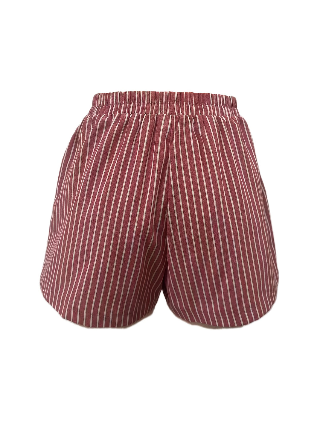 Sandra - Women Casual Striped Summer Shorts with Pockets