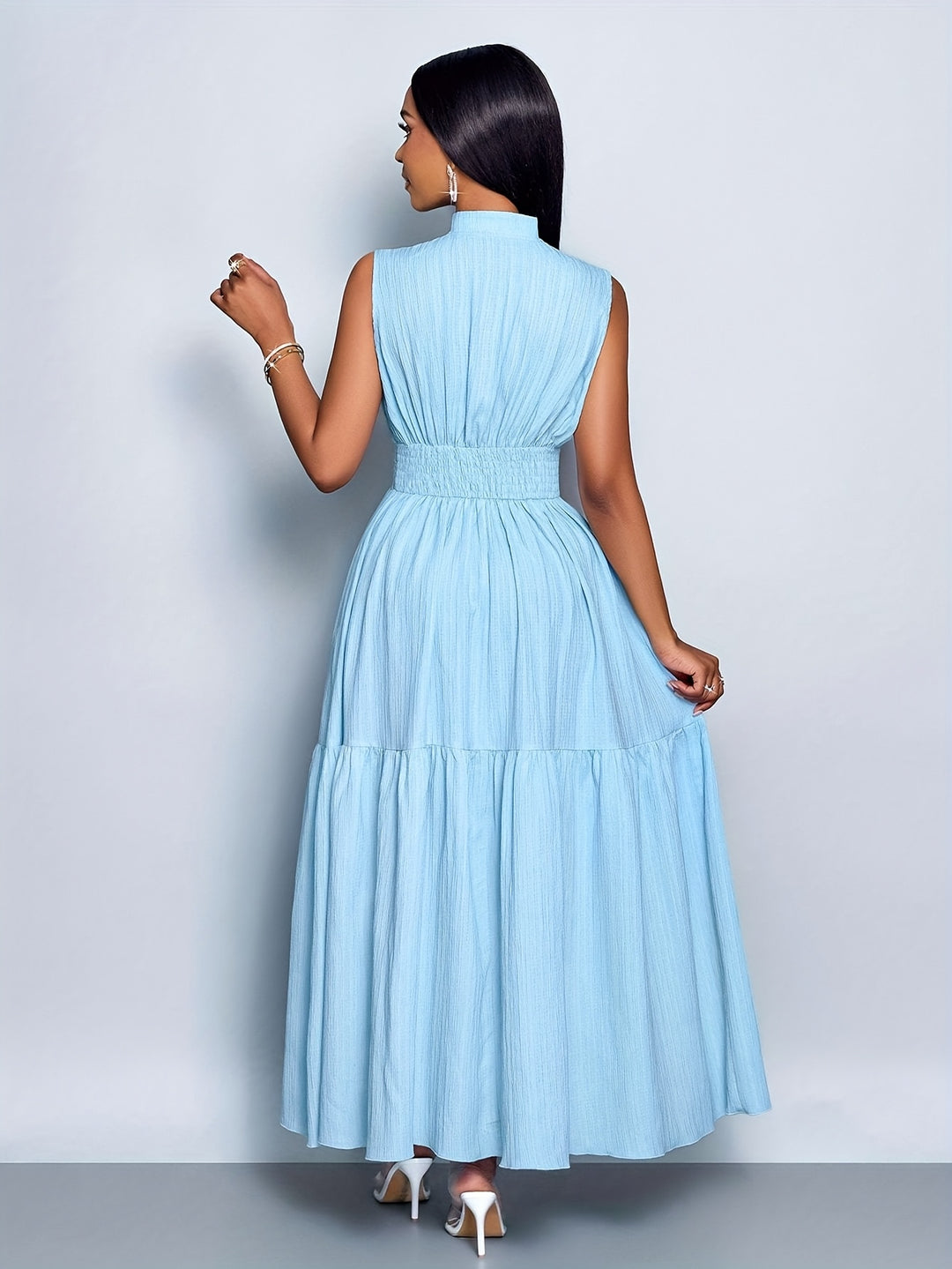 Sunny - Women’s Wedding Guest A-Line Maxi Dress