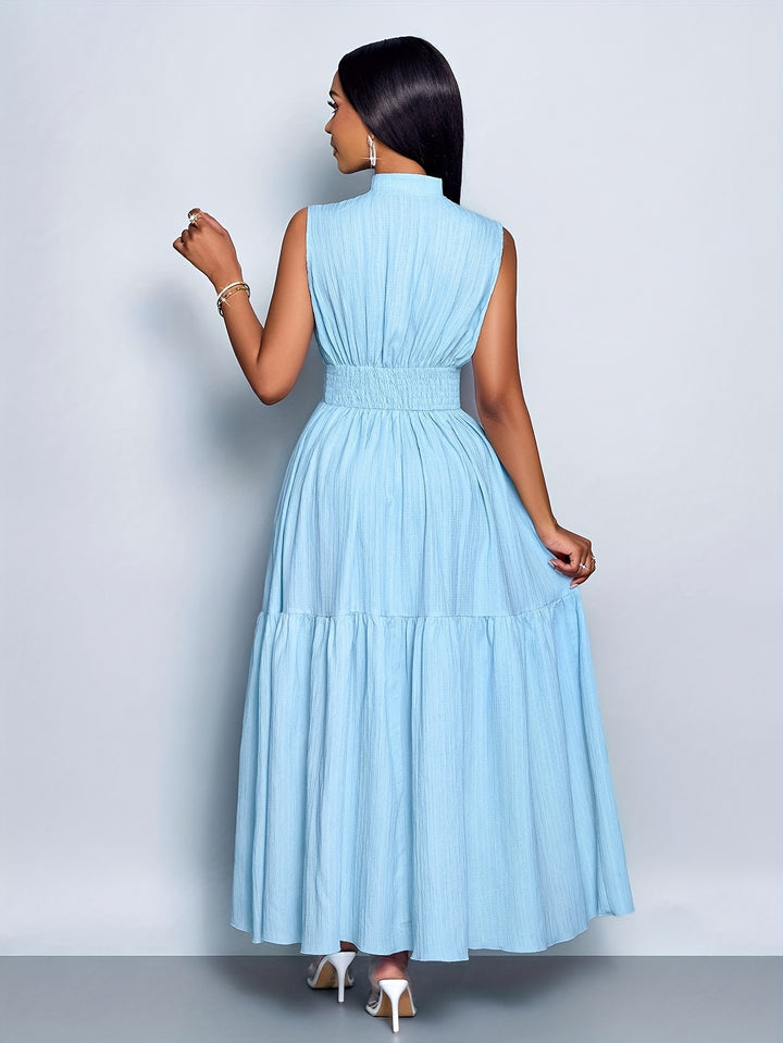 Sunny - Women’s Wedding Guest A-Line Maxi Dress