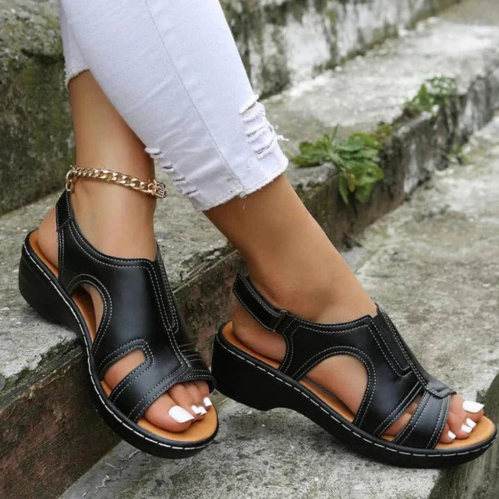 Audrey | Women Spring Cutout Platform Sandals