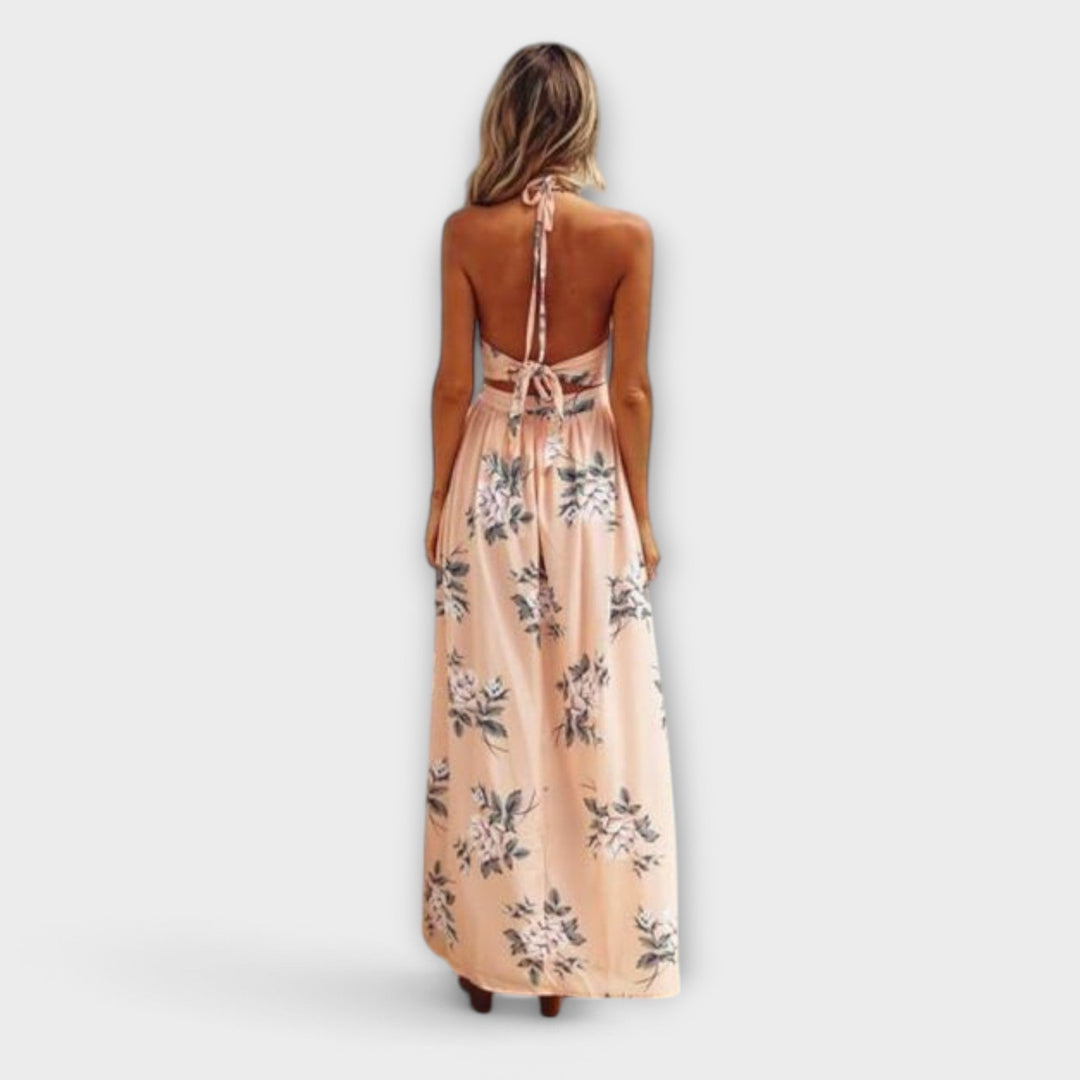 Gracie - Women's A-line Boho Maxi Dress