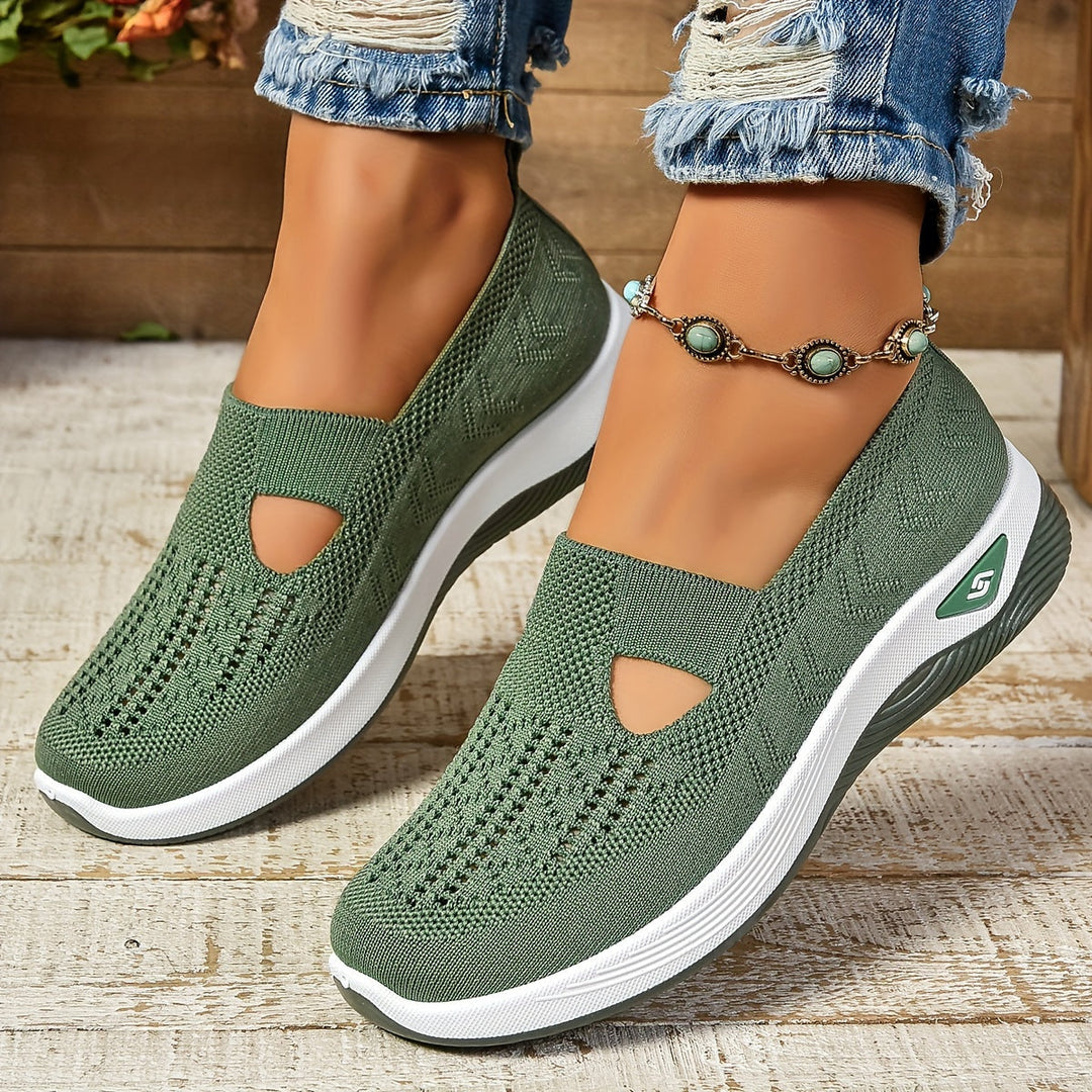 Wendy | Perforated Orthopedic Slip-On Shoes