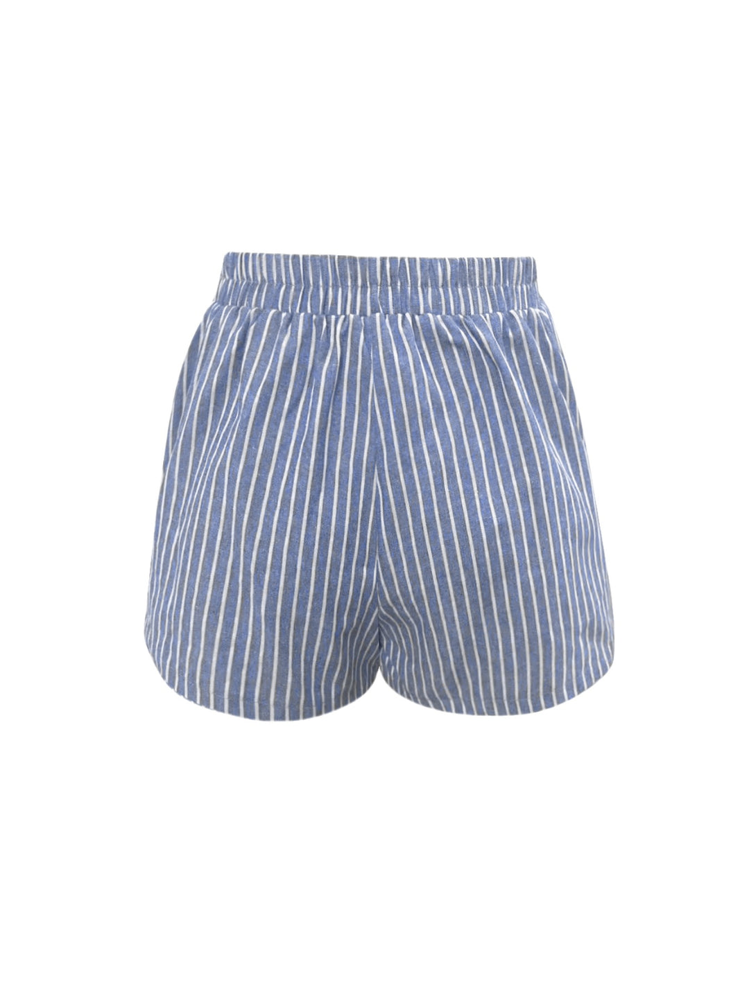 Sandra - Women Casual Striped Summer Shorts with Pockets