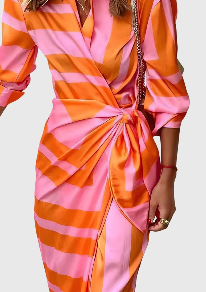 Everly | Women Elegant Wrap Cocktail Dress
