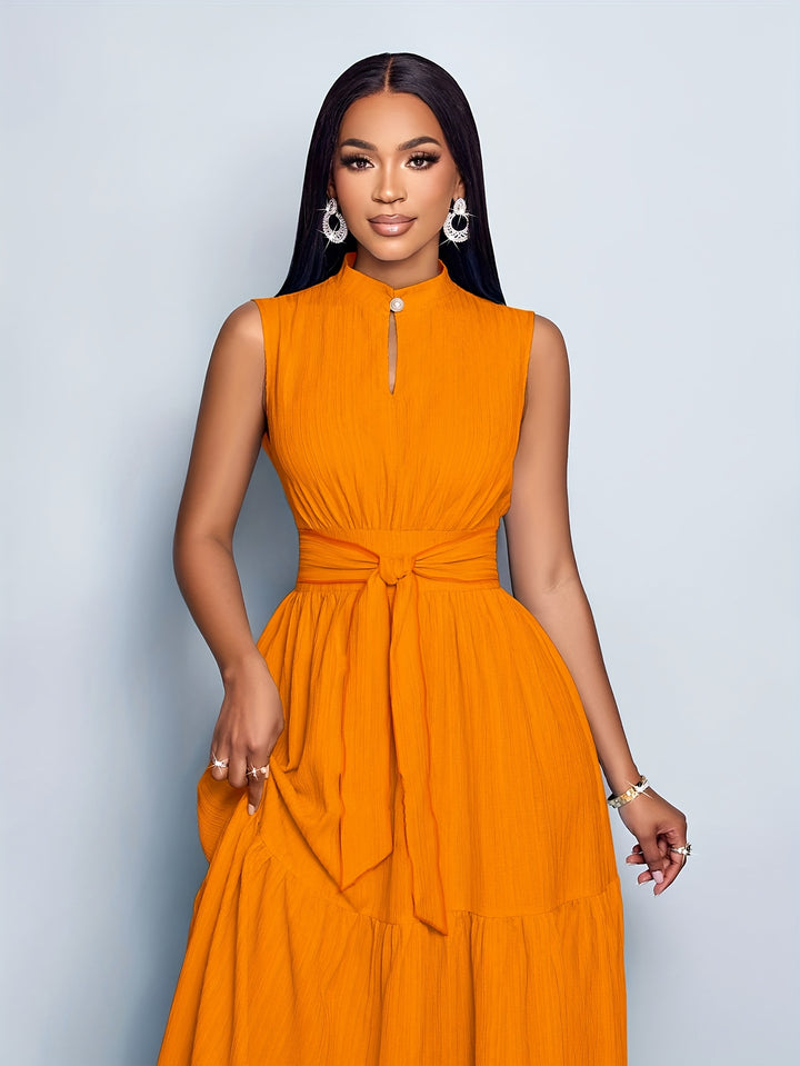 Sunny - Women’s Wedding Guest A-Line Maxi Dress