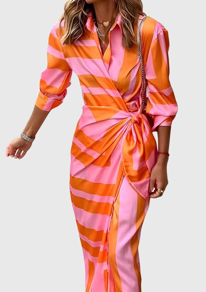 Everly | Women Elegant Wrap Cocktail Dress