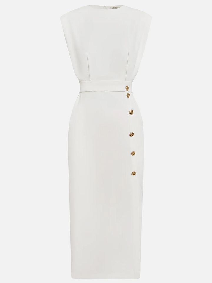Austrie | Effortless Charm Formal Midi Dress