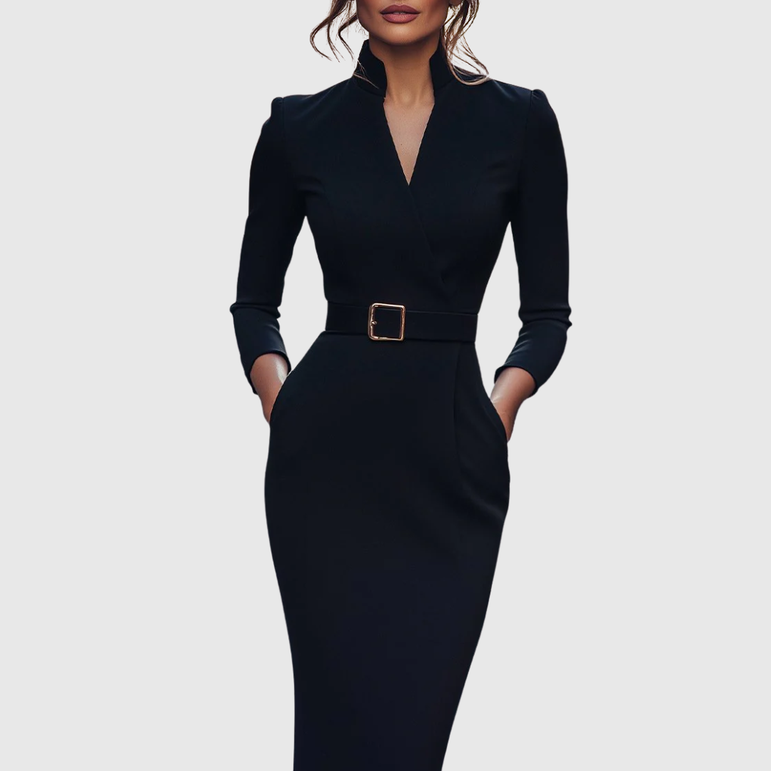 Claribel | Women Refined Midi Cocktail Dress