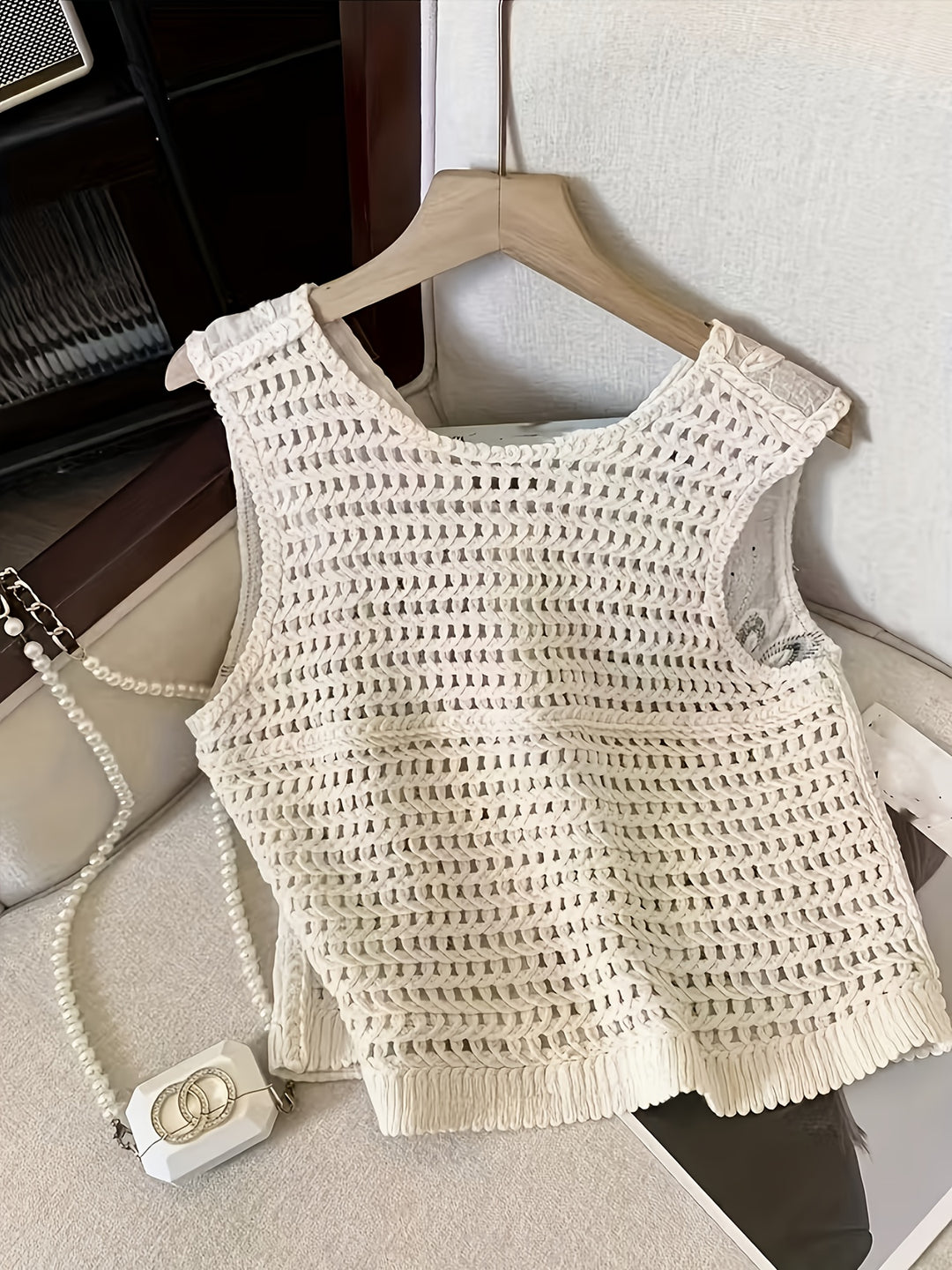 Summer - Women Boho Embroidery Crochet Vest