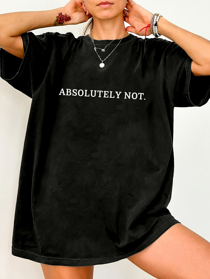 Luna - Basic Loose Casual Graphic Tee