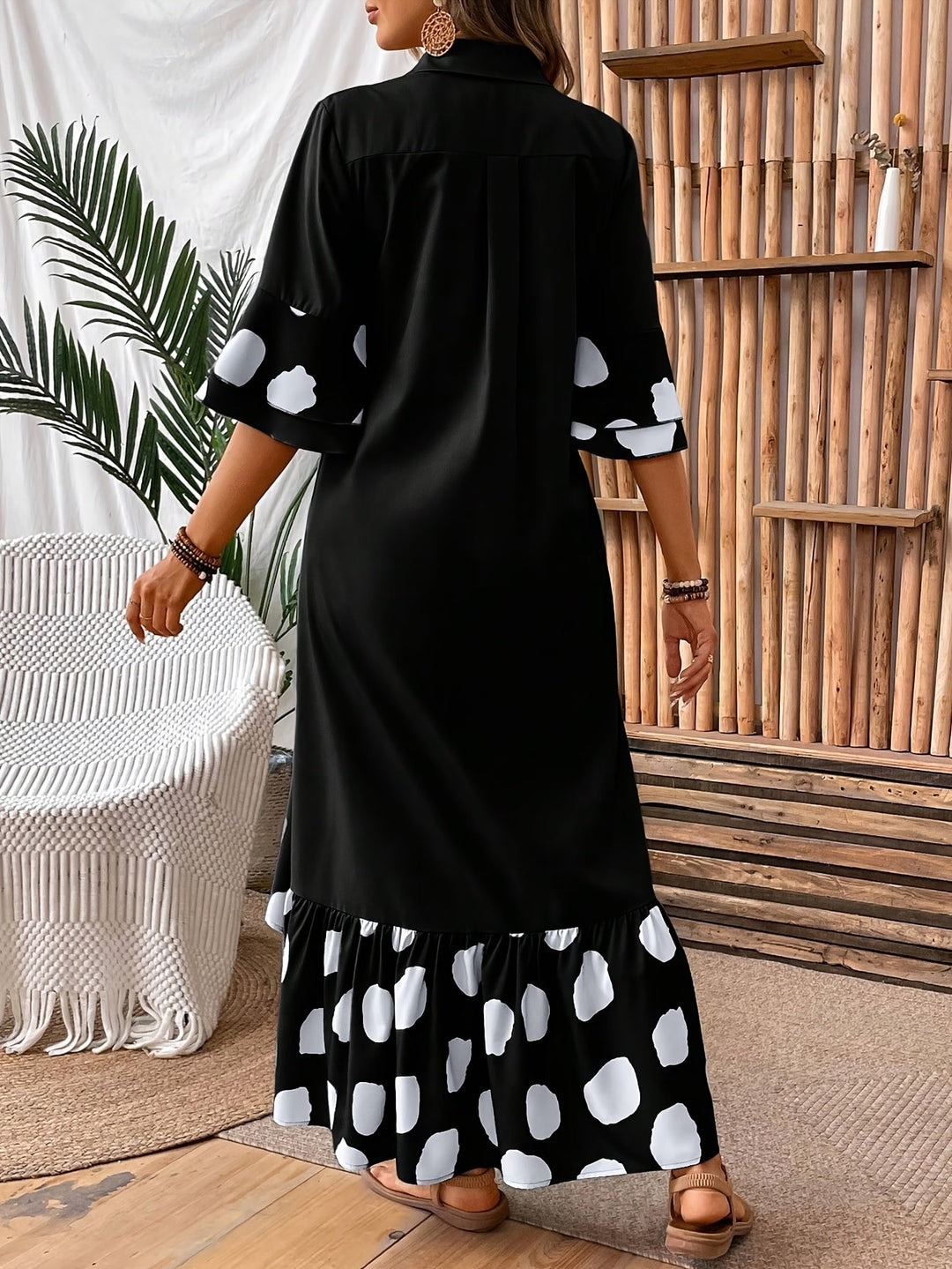 Amber Polka Dot Dress