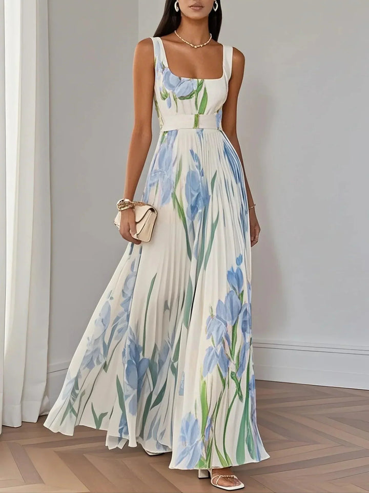 Erica | Women’s Boho Floral A-Line Maxi Dress