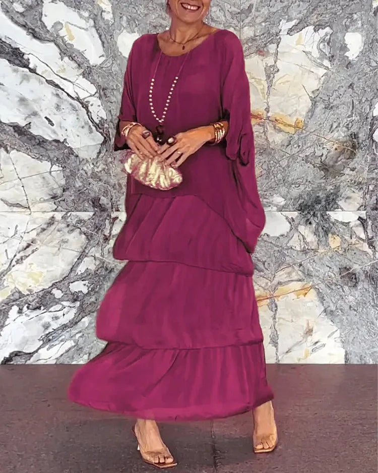 Artistic style loose dress