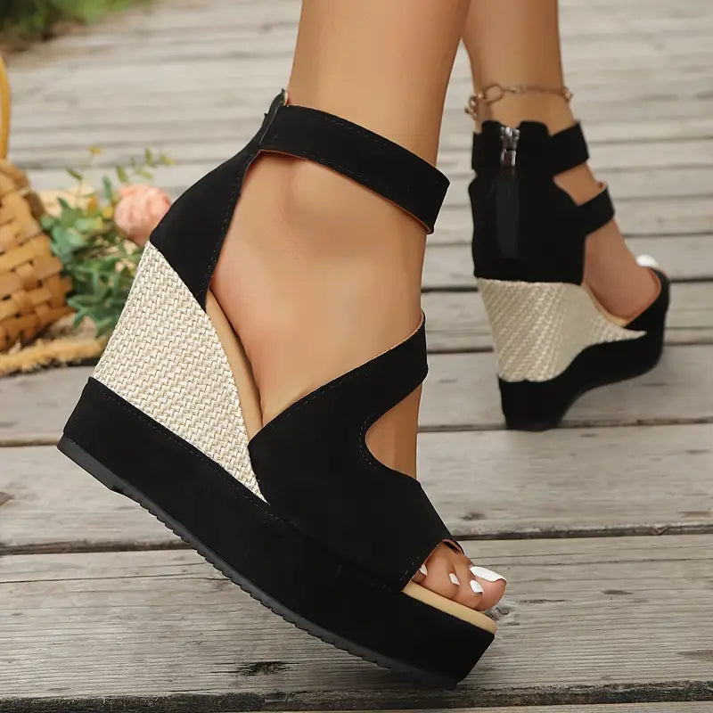 Dahlia | Women's Platform Wedge Sandals