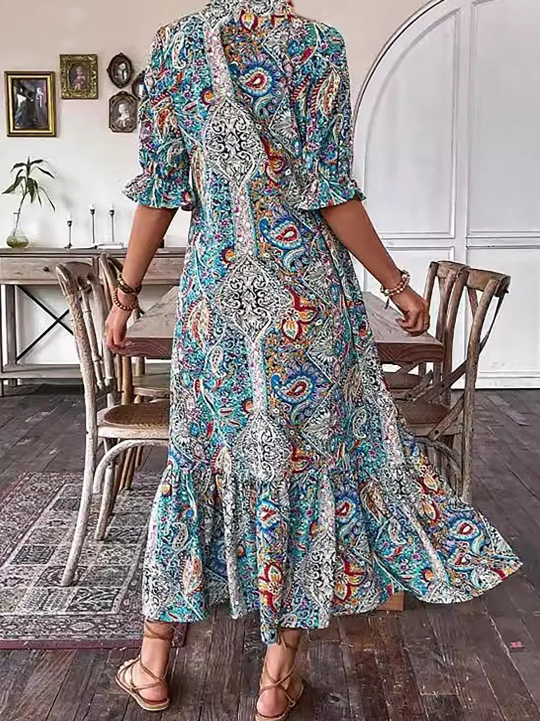Gene | Boho Chic Maxi Dress for Women