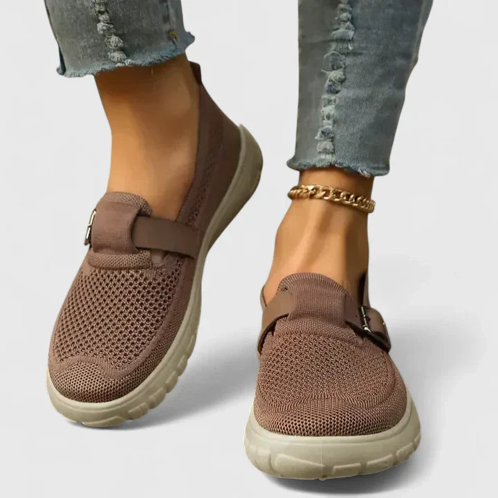Graciel | Orthopedic Slip-On Perforated Loafers