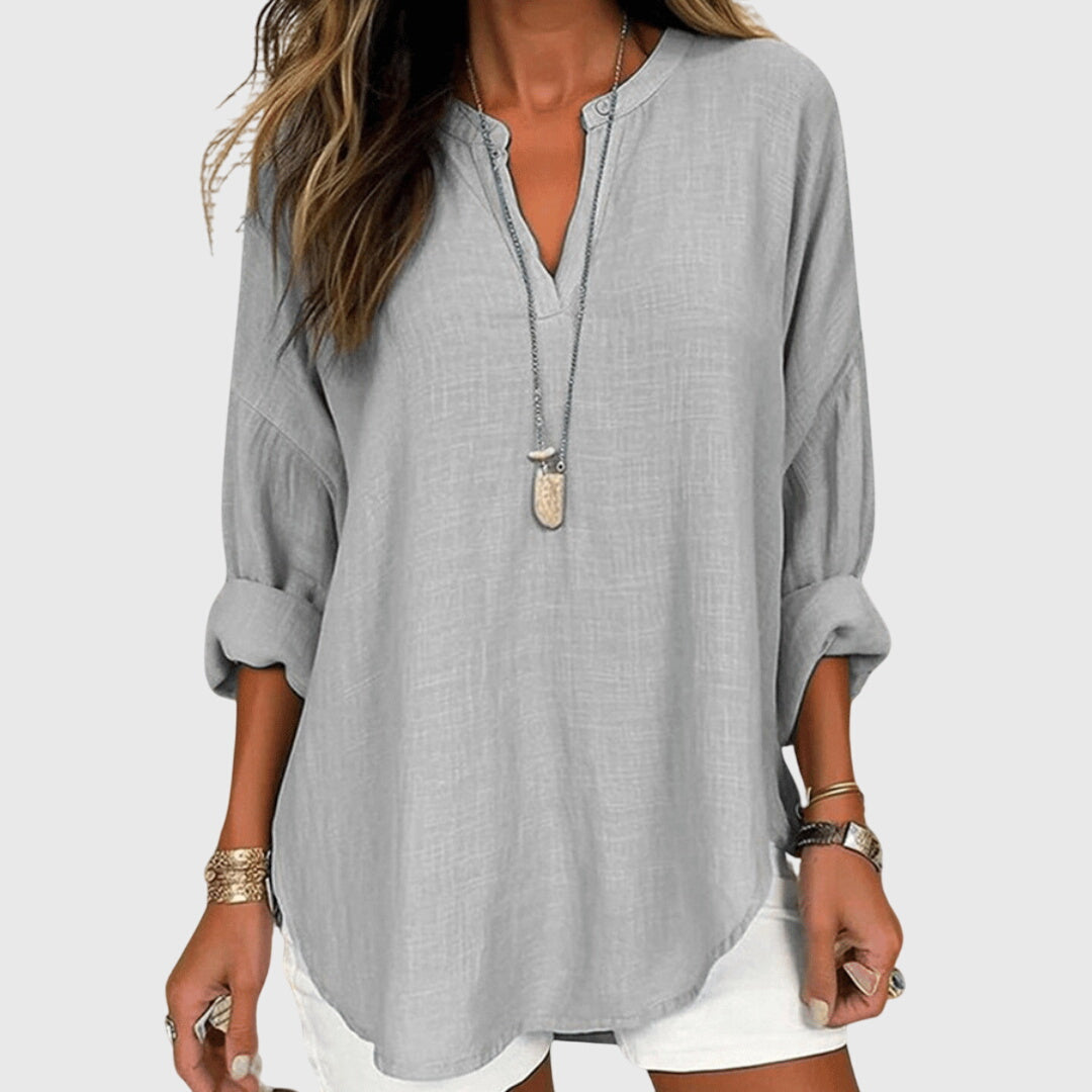 Lena | Women's Flowy Elegant Beach Shirt