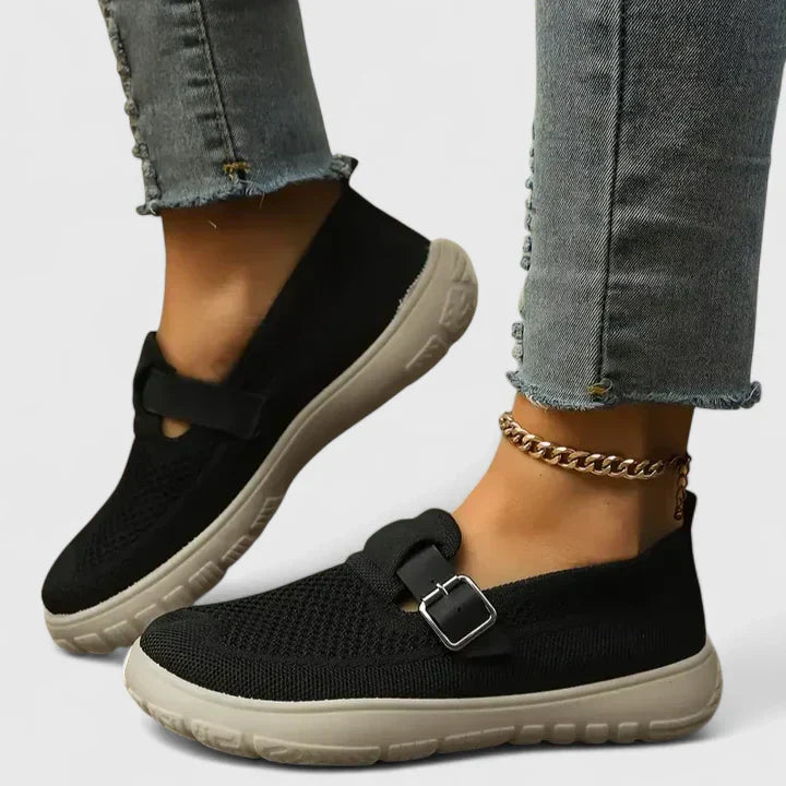 Graciel | Orthopedic Slip-On Perforated Loafers
