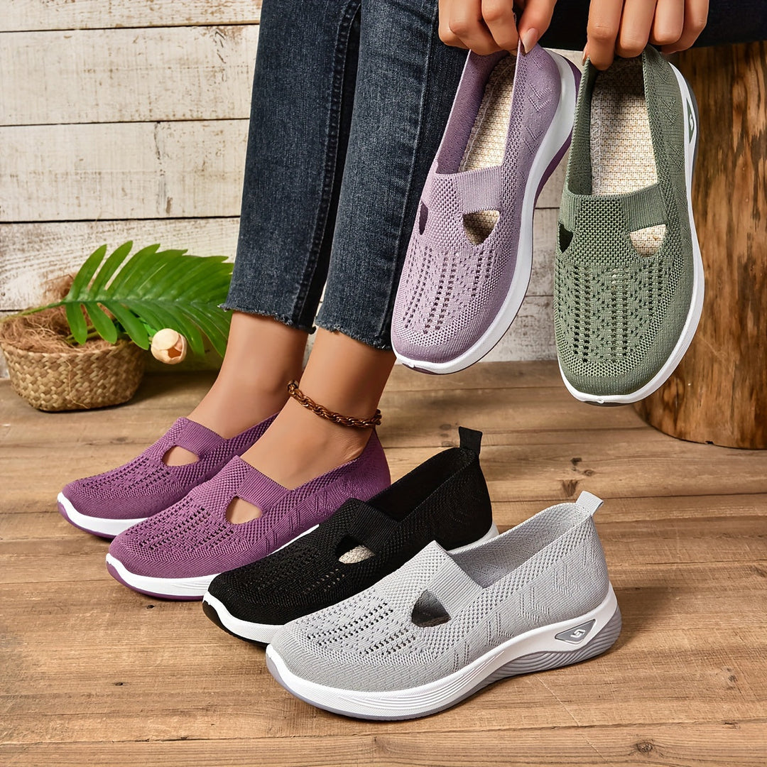 Wendy | Perforated Orthopedic Slip-On Shoes