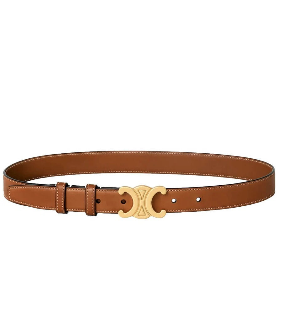 Xter | Elegant Women's Belt with Gold Buckle