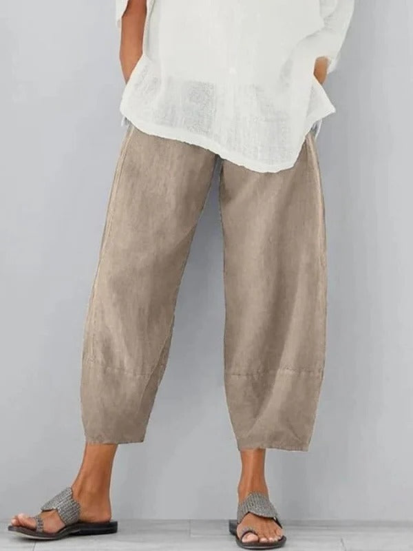 Irina - Women Breathable Linen Summer Pants
