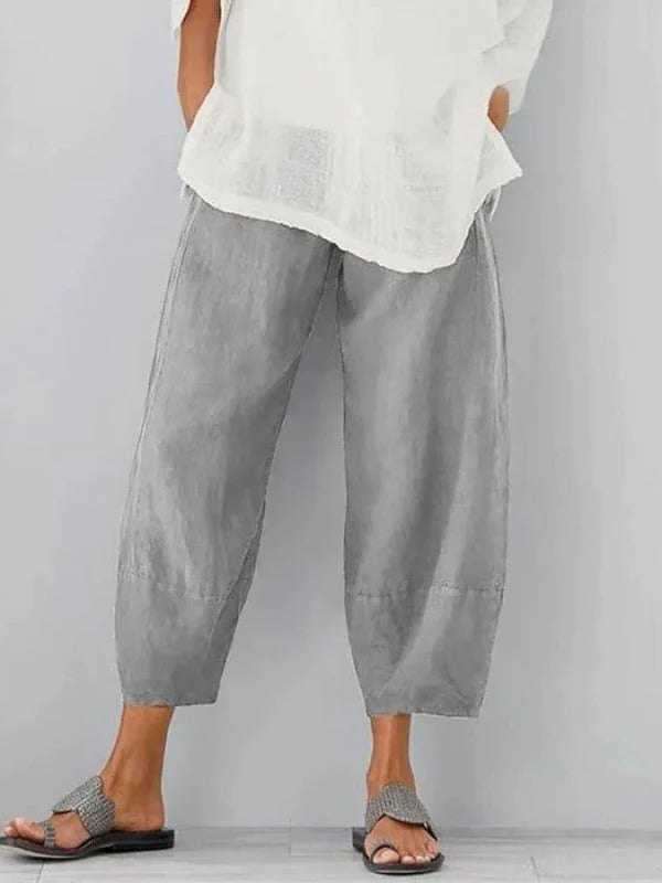 Irina - Women Breathable Linen Summer Pants