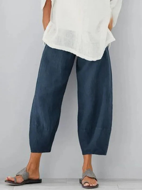 Irina - Women Breathable Linen Summer Pants