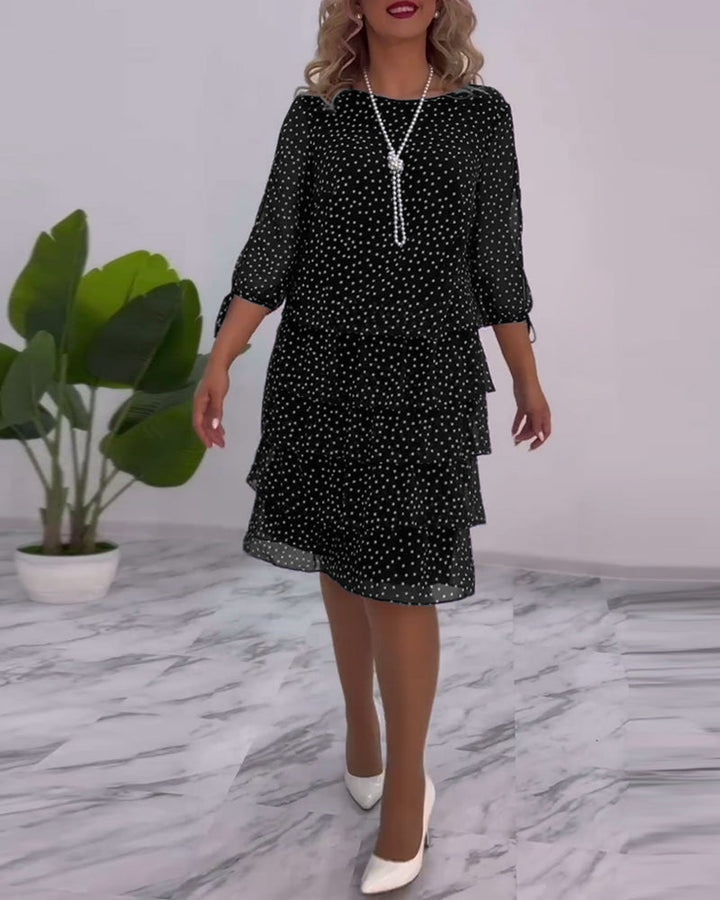Susan Polka Dot Lace Dress